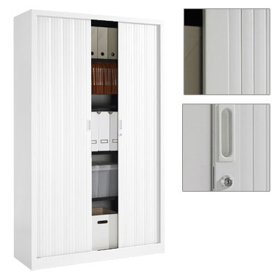 Armoire à rideau monobloc