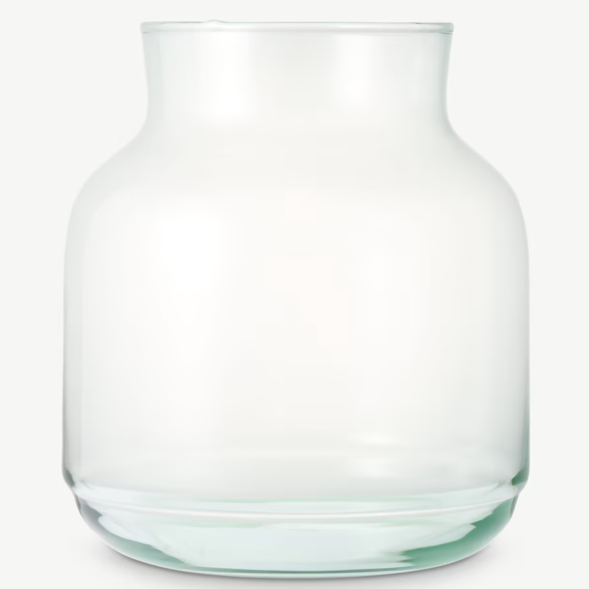 Vase en verre recyclé