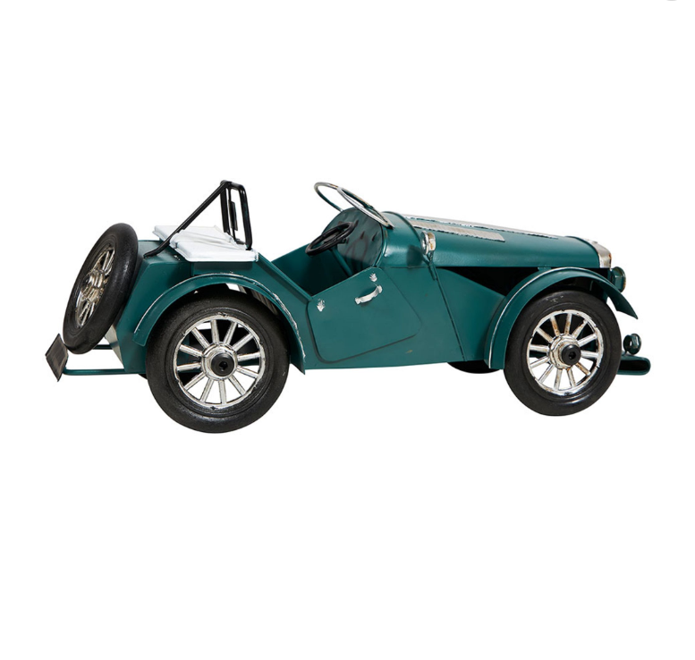 Voiture verte déco à poser