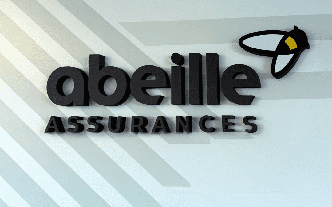 Logo Abeille Assurances en PVC