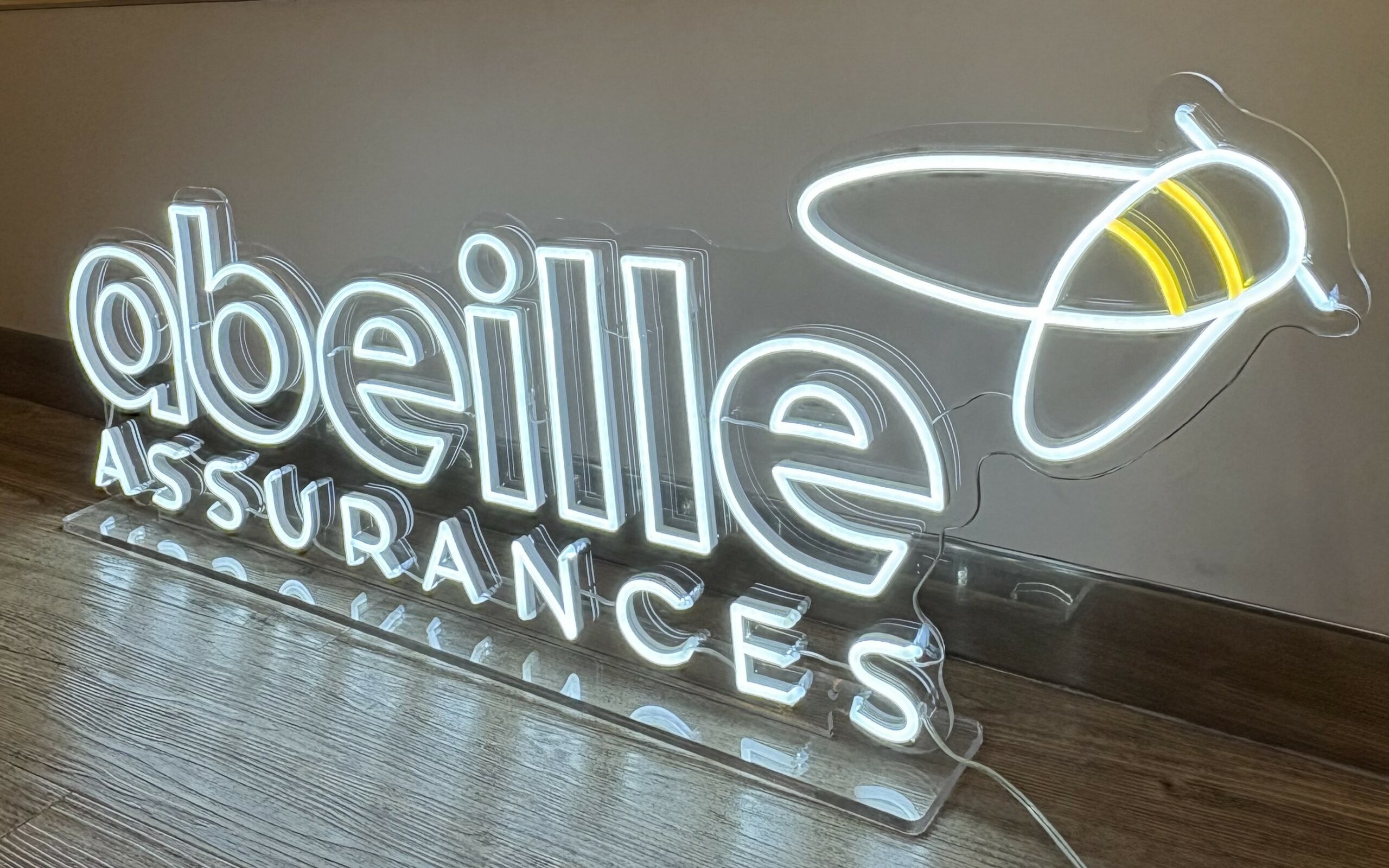 Logo lumineux