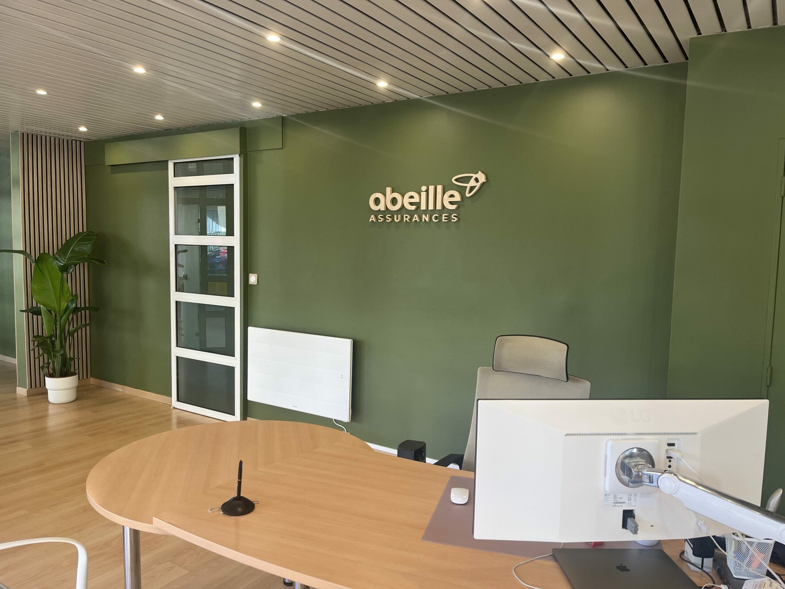 Logo en bois